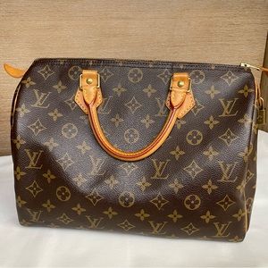 ❌SOLD on Website-Link in Bio❌  Authentic Vintage Louis Vuitton Speedy 30